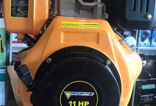 Фото 1- Двигатель Forte F188FE (11 л.с., электростартер, шпонка)