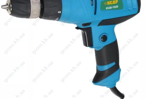 Фото 1- Шуруповерт сетевой Кедр КСШ-1020