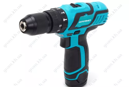 Фото 1- Шуруповерт аккумуляторный Grand ДА-12У ударный