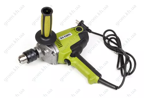 Фото 1- Дриль-полірувальна машина-міксер Eltos ДПМ-1500 (3 в 1)