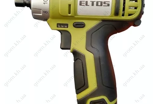 Фото 1- Шуруповёрт аккумуляторный Eltos ДА-12 DFR Li-Ion