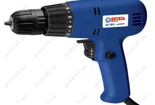 Фото 1- Шуруповерт сетевой Витязь ДЭ-1070