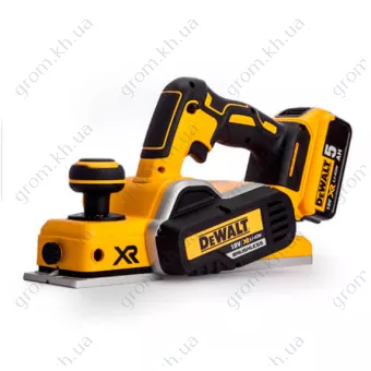 Фото 1- Акумуляторний рубанок DeWALT DCP580P2