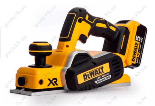 Фото 1- Акумуляторний рубанок DeWALT DCP580P2