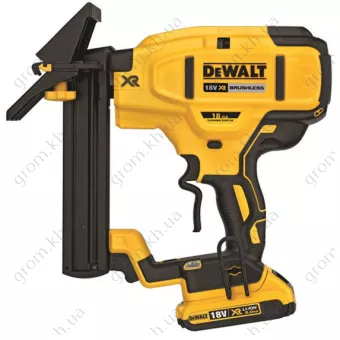 Фото 1- Аккумуляторный гвоздезабиватель DeWALT DCN682D2