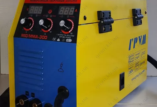 Фото 1- Сварочный полуавтомат Гром MIG/MMA-300