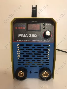 Фото 1- Сварочный инвертор Гром MMA-350A (дисплей, кейс, усиленные байонеты, кабеля 3м)