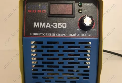 Фото 1- Сварочный инвертор Гром MMA-350A (дисплей, кейс, усиленные байонеты, кабеля 3м)