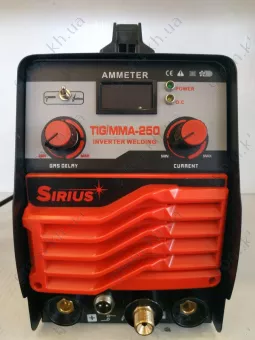 Фото 1- Аргонне зварювання Sirius TIG / MMA 250