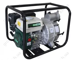 Фото 1- Мотопомпа бензинова Iron Angel WPGD 90 для брудної води