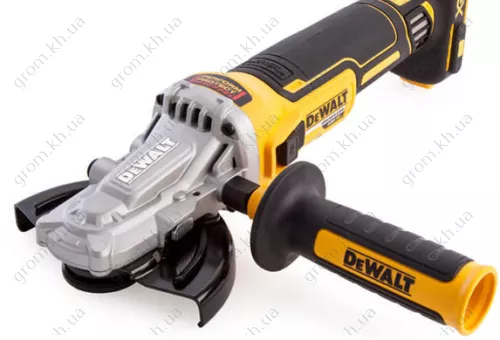 Фото 1- Аккумуляторная угловая шлифмашина DeWALT DCG405FN