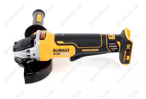 Фото 1- Акумуляторна кутова шліфувальна машина DeWALT DCG406NT