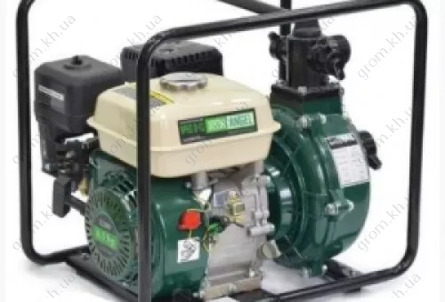 Фото 1- Мотопомпа бензиновая Iron Angel WPHG 18-110 высоконапорная