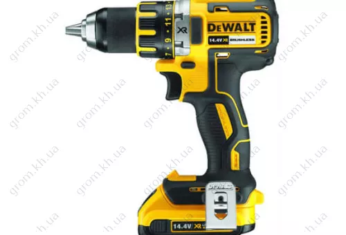 Фото 1- Дрель-шуруповерт с бесщёточным двигателем DeWALT DCD732D2