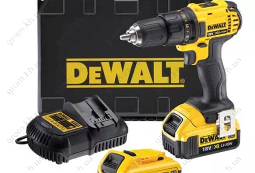 Фото 1- Дрель-шуруповерт DeWALT DCD780M2