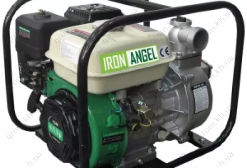 Фото 1- Мотопомпа бензиновая Iron Angel WPG 50M