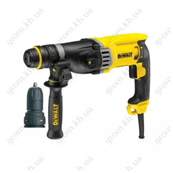 Фото 1- Перфоратор мережевий промисловий SDS-Plus DeWALT D25144K