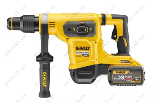 Фото 1- Перфоратор аккумуляторный SDS-MAX XR FLEXVOLT DeWALT DCH481X2