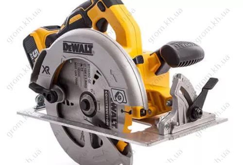 Фото 1- Аккумуляторная пила дисковая DeWALT DCS570P2