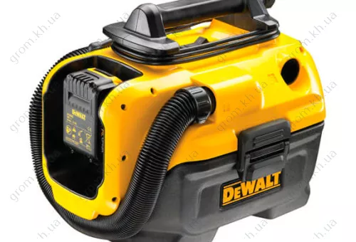 Фото 1- Пылесос промышленный аккмуляторно-сетевой DeWALT DCV582