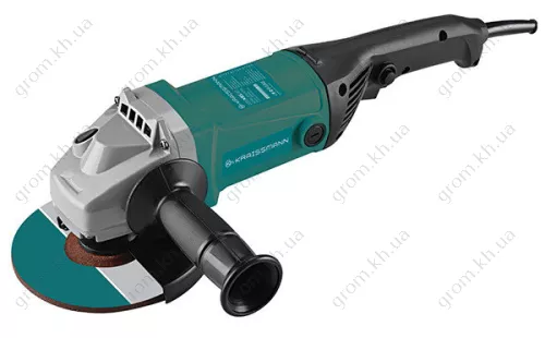 Фото 1- Угловая шлифовальная машина Kraissmann 2000-KWS-180