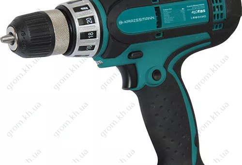 Фото 1- Шуруповерт мережевий Kraissmann 410 EBS 10