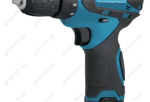 Фото 1- Шуруповерт аккумуляторный KRAISSMANN 1500 ABS 12/1 Li