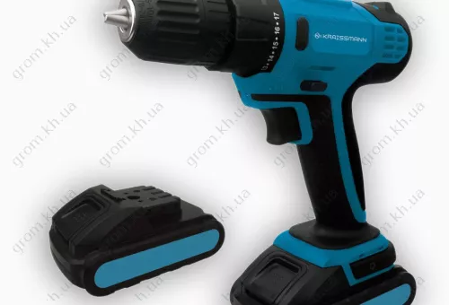 Фото 1- Шуруповерт акумуляторний Kraissmann 1300 ABS 12/2 Li