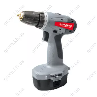 Фото 1- Шуруповерт аккумуляторный Уралмаш ДА 18H