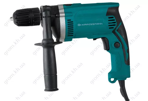 Фото 1- Дриль електричний ударний Kraissmann 1100 DBH 13