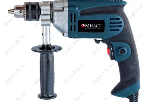 Фото 1- Дрель электрическая ударная Миасс ДЭУ 1050