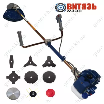 Фото 1- Мотокоса Витязь БГ-4900 Професіонал