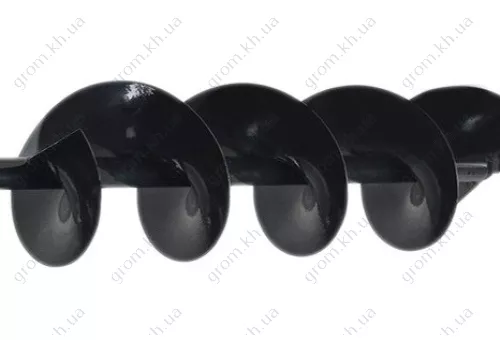 Фото 1- Шнек для мотобура 300*800-2 мм (двойной)