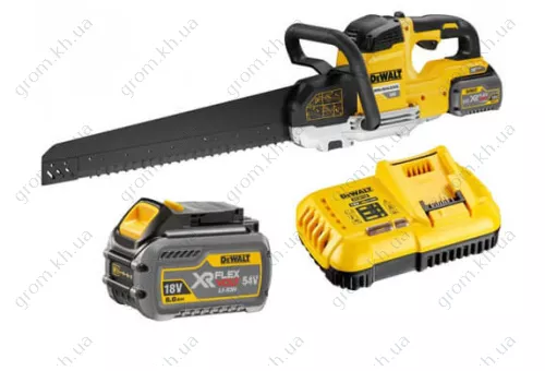 Фото 1- Пила акумуляторна Алігатор XR FLEXVOLT DeWALT DCS396T2