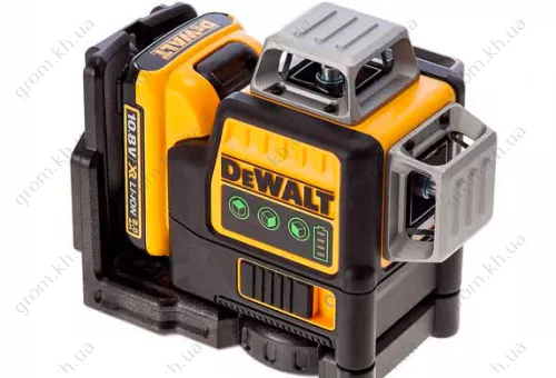 Фото 1- Лазер самовыравнивающийся 3-х плоскостной DeWALT DCE089D1G