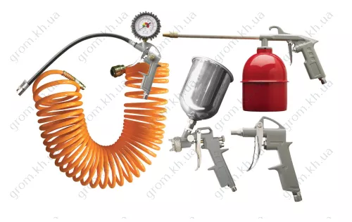 Фото 1- Набор аксессуаров для воздушного компрессора Vorskla ПМЗ 5-10