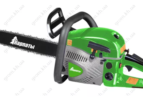 Фото 1- Пила цепная бензиновая Карпаты КБП 52-3,5