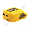 Фото 4 - Адаптер USB зарядного пристрою DeWALT DCB090