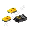 Фото 3 - Зарядний пристрій та 2 акумулятори DCB183 2Ач DeWALT DCB105D2
