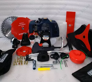 Фото 1- Бензокоса  Ижмаш Industrial line GT-4350 (5 ножей, 1 катушка)