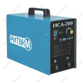 Фото 1- Зварювальний апарат інверторний Ритм-М ІСА 200