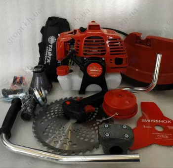 Фото 1- Бензокоса Тайга БГ-4300 (1 нож, 1 катушка)