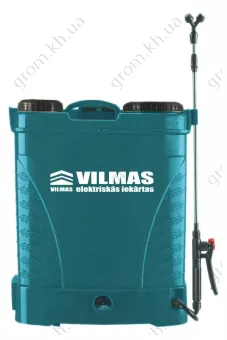 Фото 1- Аккумуляторный опрыскиватель Vilmas 16-BS-8