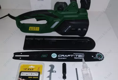 Фото 1- Пила цепная электрическая Craft-tec EKS-405B