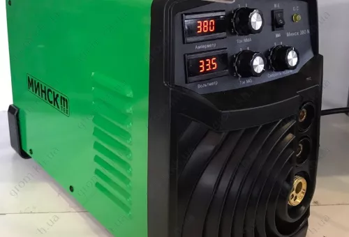 Фото 1- Напівавтомат інверторний зварювальний Мінськ МGA MIG/MMA-380N IGBT (3 в 1, 380 Ампер)