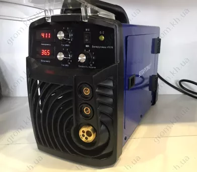 Фото 1- Многофункциональный инверторный сварочный полуавтомат Беларусмаш БСА MIG/MMA-410N IGBT