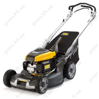 Фото 1- Бензиновая газонокосилка Stiga Twinclip 55 SVH