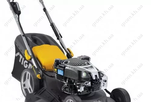 Фото 1- Бензиновая газонокосилка Stiga Turbo 53 SEVQB