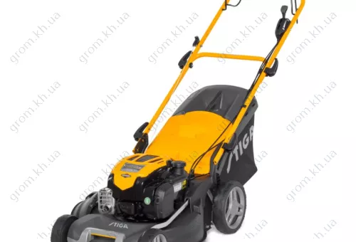 Фото 1- Бензиновая газонокосилка Stiga Combi 50 SVQ B