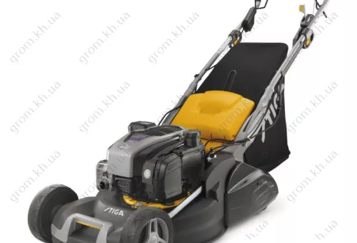 Фото 1- Бензиновая газонокосилка Stiga Twinclip 50 SVE-R B